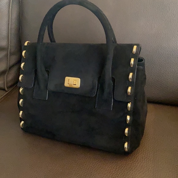 NWOT STUART WEITZMAN SUEDE BAG *price firm & final - Picture 4 of 13